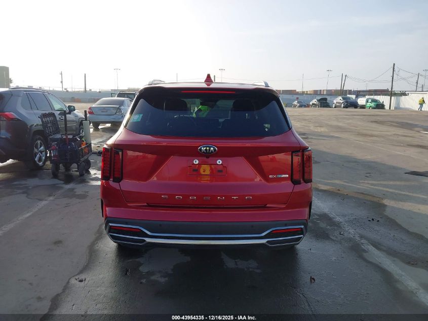 2021 Kia Sorento Hybrid Ex VIN: KNDRH4LG0M5050924 Lot: 43954335