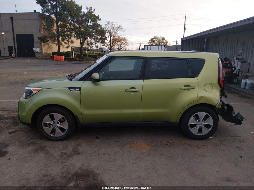 2016 Kia Soul VIN: KNDJN2A2XG7862872 Lot: 43954342