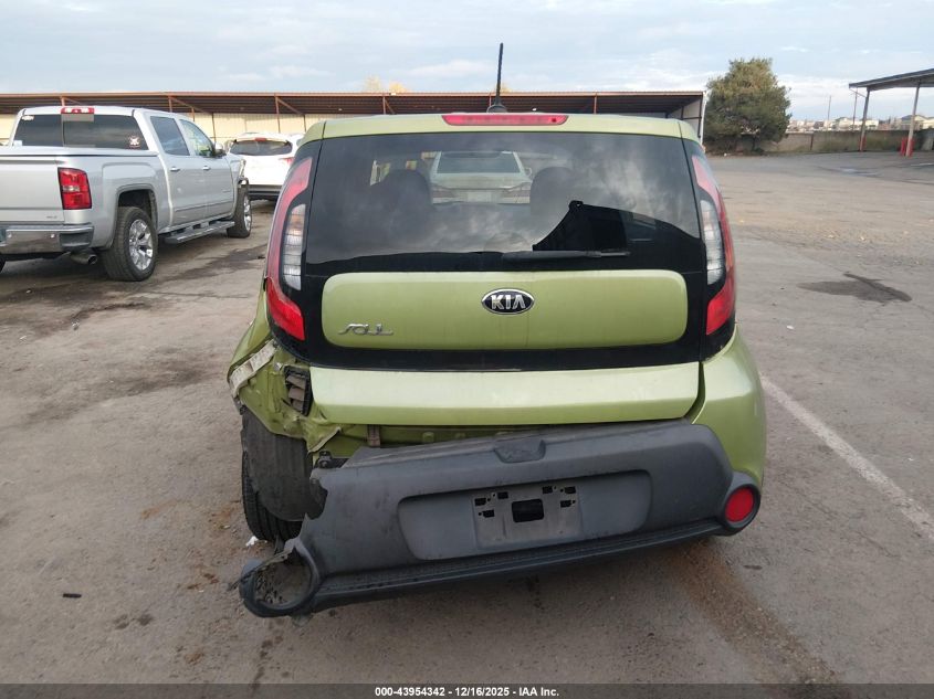 2016 Kia Soul VIN: KNDJN2A2XG7862872 Lot: 43954342