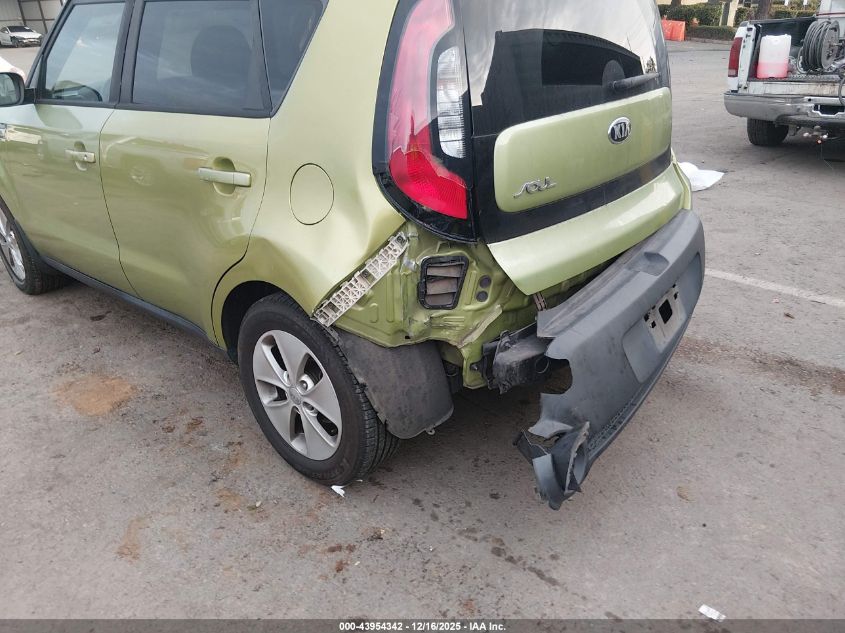 2016 Kia Soul VIN: KNDJN2A2XG7862872 Lot: 43954342