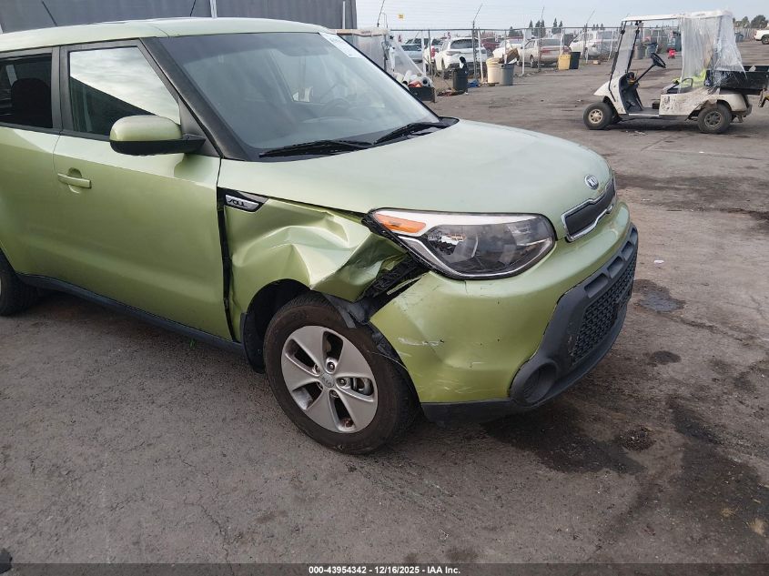 2016 Kia Soul VIN: KNDJN2A2XG7862872 Lot: 43954342
