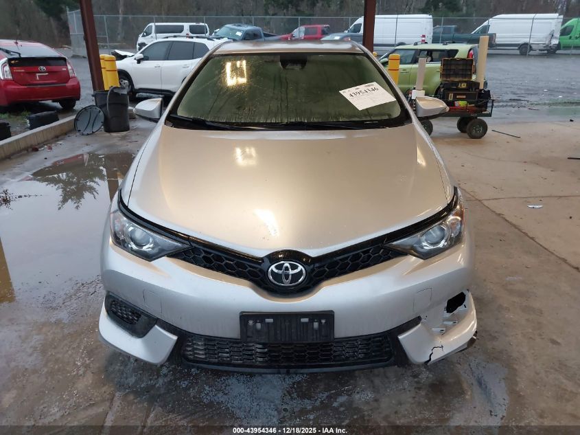 2018 Toyota Corolla Im VIN: JTNKARJE0JJ567952 Lot: 43954346