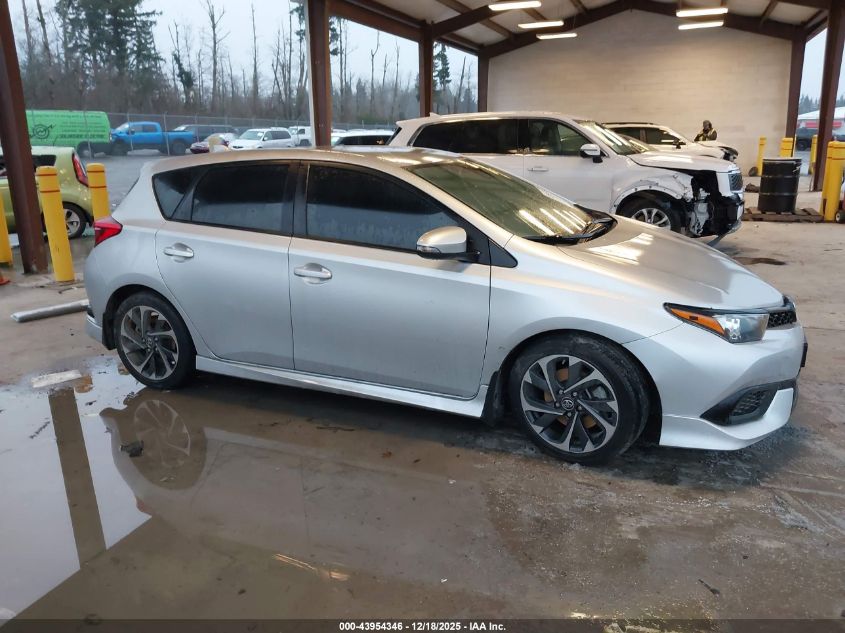 2018 Toyota Corolla Im VIN: JTNKARJE0JJ567952 Lot: 43954346