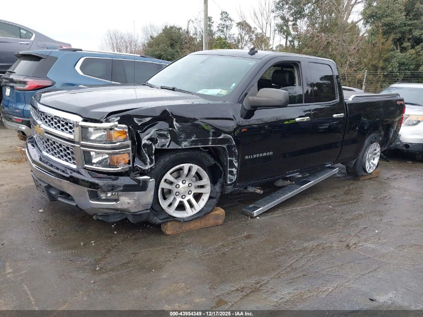 2014 Chevrolet Silverado 1500 1Lt VIN: 1GCVKREC1EZ105852 Lot: 43954349