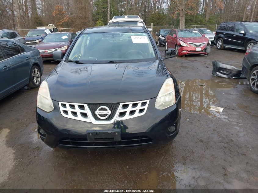 2013 Nissan Rogue S VIN: JN8AS5MV9DW659834 Lot: 43954352