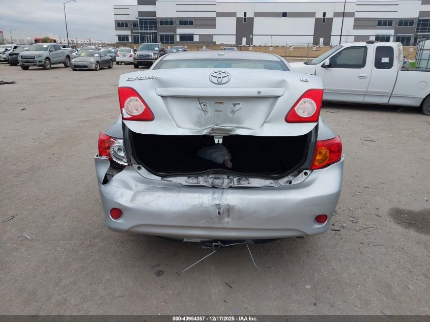 2010 Toyota Corolla Le VIN: 1NXBU4EEXAZ299494 Lot: 43954357