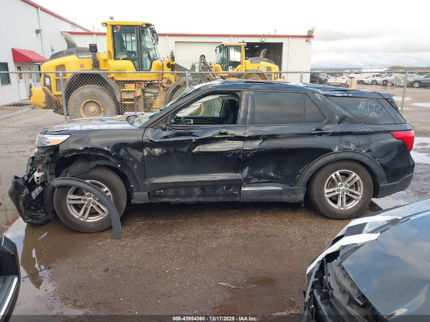 2022 Ford Explorer Xlt VIN: 1FMSK8DH9NGB78193 Lot: 43954360