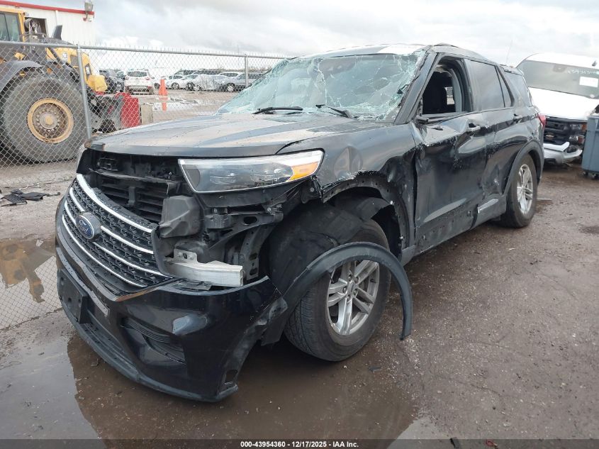 2022 Ford Explorer Xlt VIN: 1FMSK8DH9NGB78193 Lot: 43954360