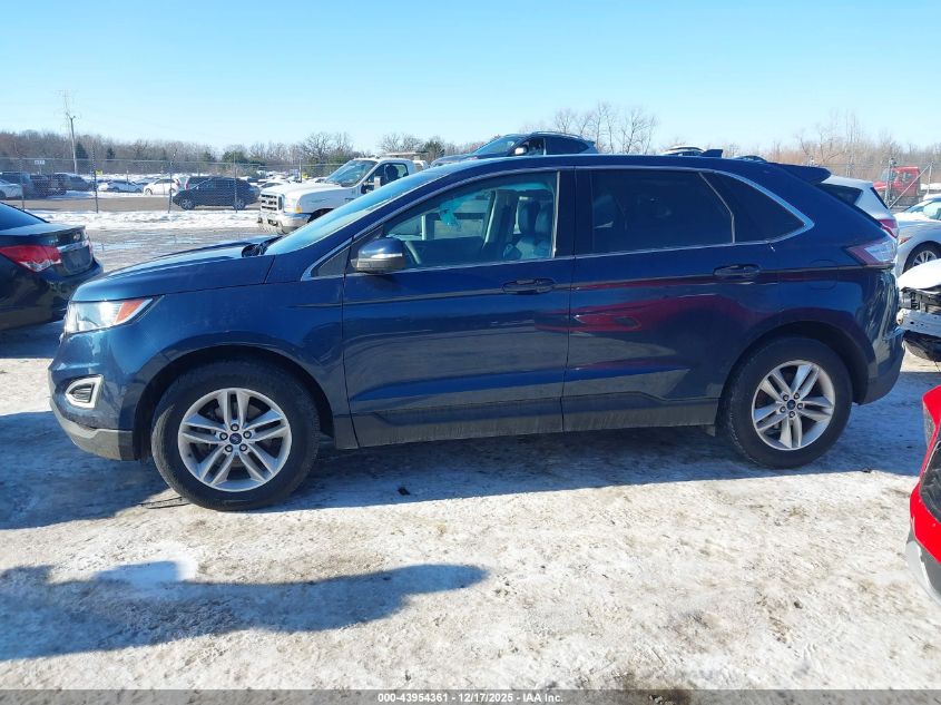 2017 Ford Edge Sel VIN: 2FMPK3J98HBB21419 Lot: 43954361