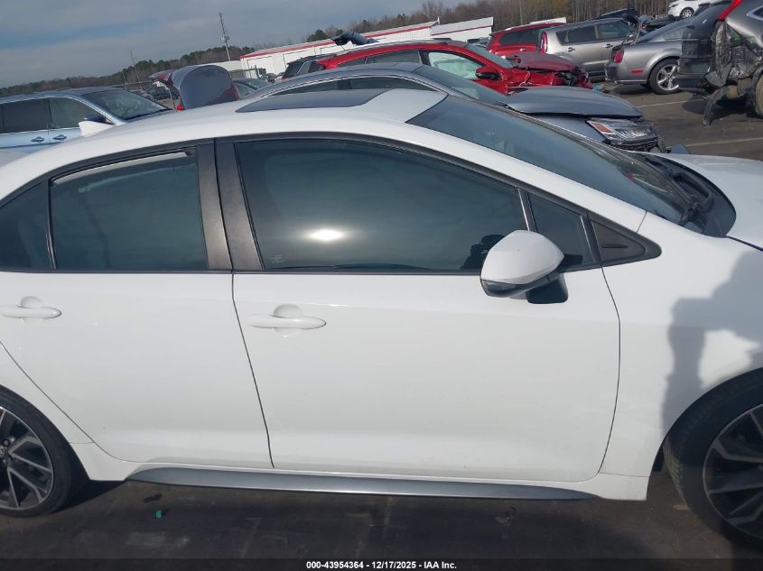 2020 Toyota Corolla Se VIN: 5YFP4RCE9LP052428 Lot: 43954364