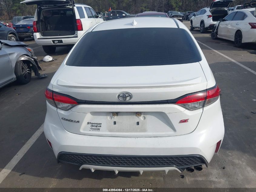 2020 Toyota Corolla Se VIN: 5YFP4RCE9LP052428 Lot: 43954364