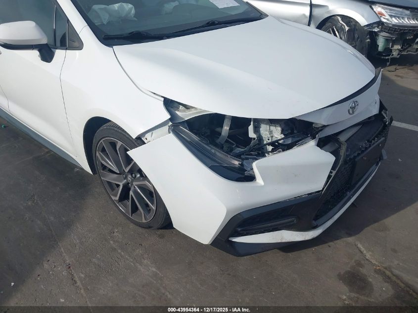2020 Toyota Corolla Se VIN: 5YFP4RCE9LP052428 Lot: 43954364