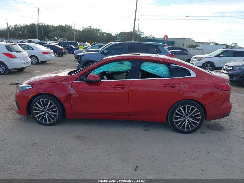 2021 BMW 228I Gran Coupe Sdrive VIN: WBA53AK02M7J08081 Lot: 43954368