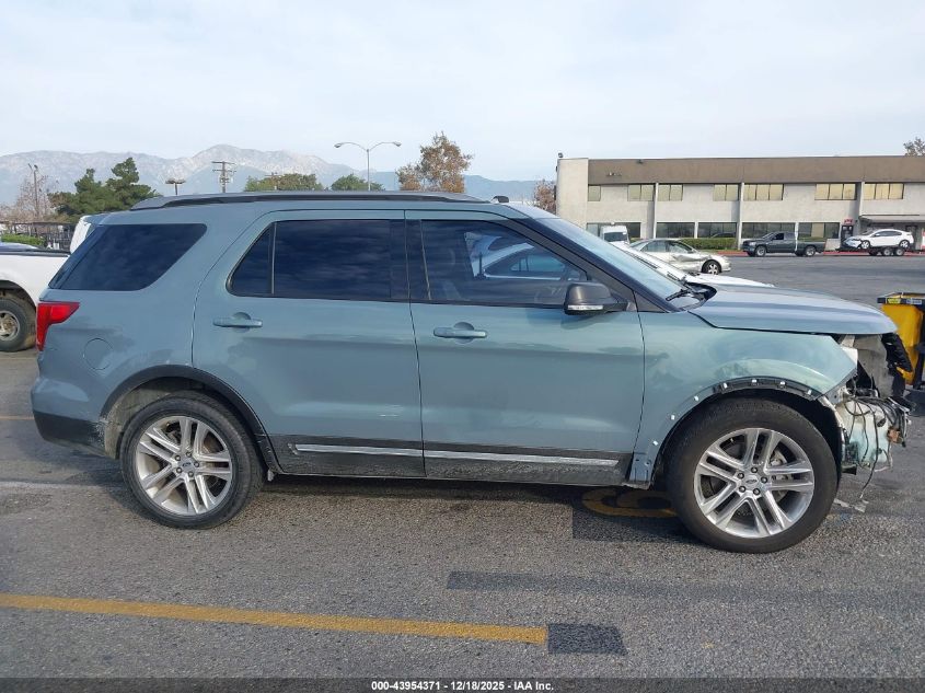 2016 Ford Explorer Xlt VIN: 1FM5K8D87GGB12483 Lot: 43954371