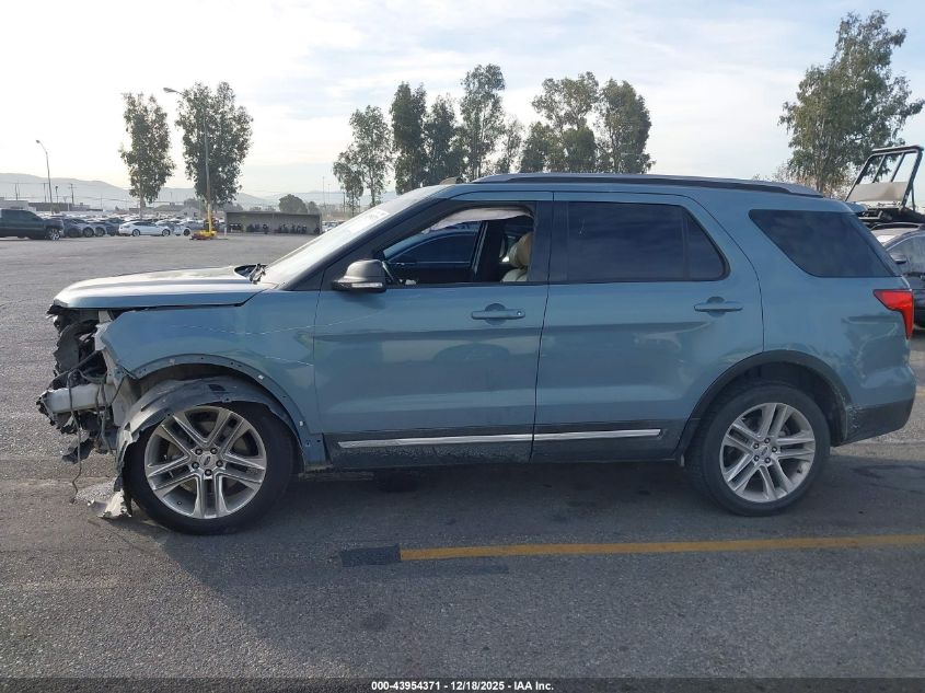 2016 Ford Explorer Xlt VIN: 1FM5K8D87GGB12483 Lot: 43954371