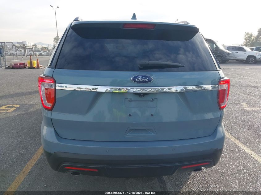 2016 Ford Explorer Xlt VIN: 1FM5K8D87GGB12483 Lot: 43954371