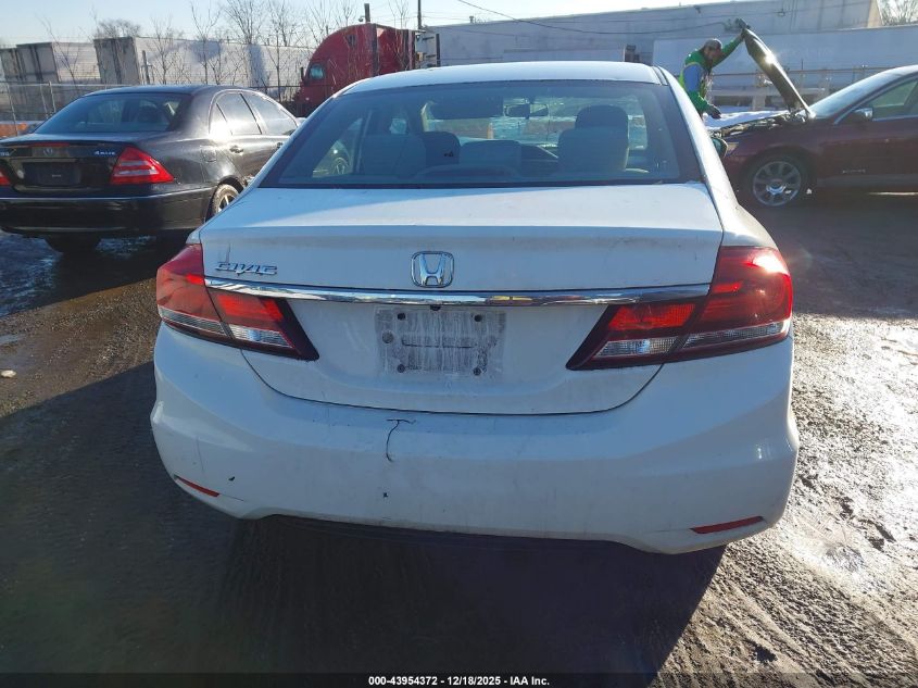 2015 Honda Civic Lx VIN: 19XFB2F53FE292441 Lot: 43954372