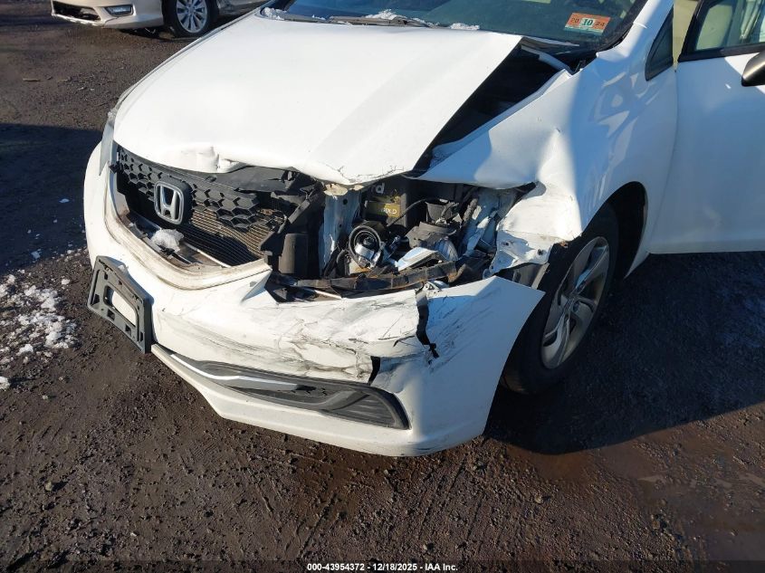 2015 Honda Civic Lx VIN: 19XFB2F53FE292441 Lot: 43954372