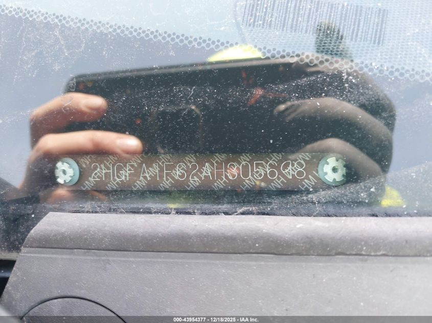 2010 Honda Civic Lx-S VIN: 2HGFA1F62AH305698 Lot: 43954377