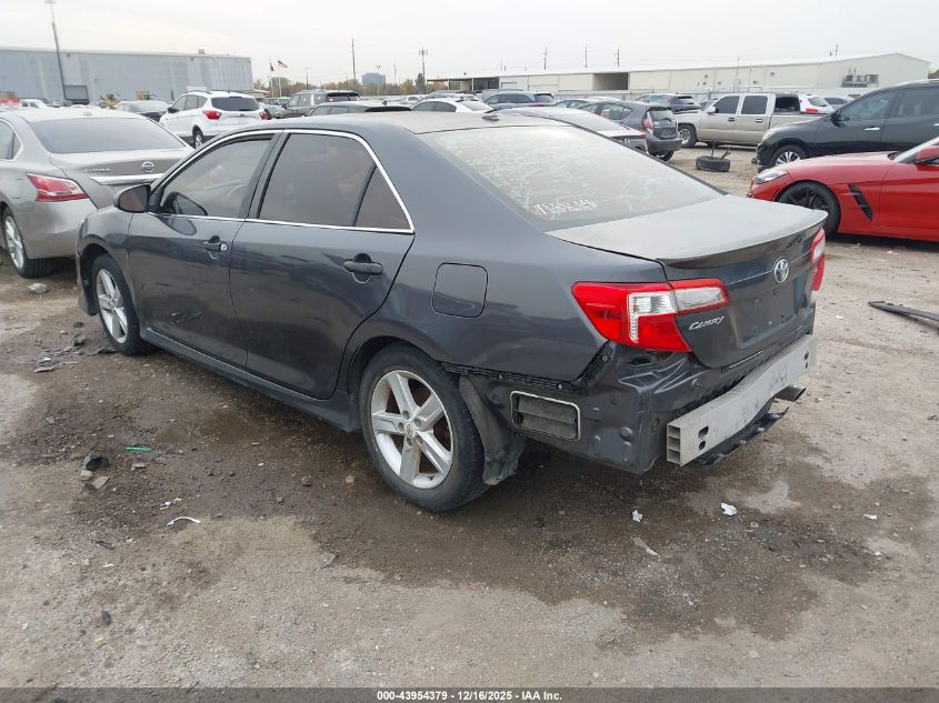 2012 Toyota Camry Se VIN: 4T1BF1FKXCU104994 Lot: 43954379