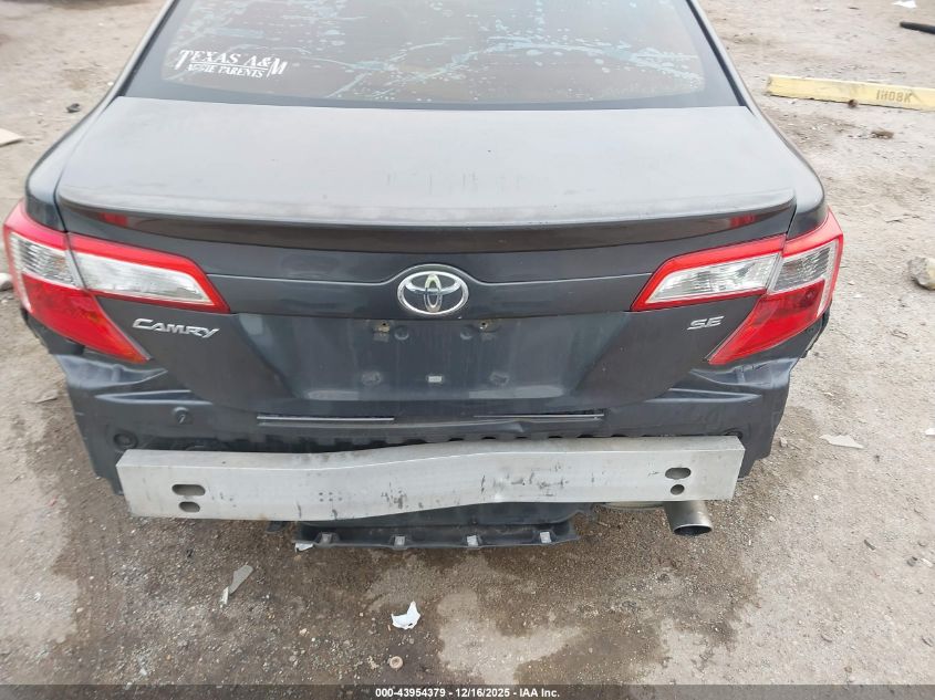 2012 Toyota Camry Se VIN: 4T1BF1FKXCU104994 Lot: 43954379