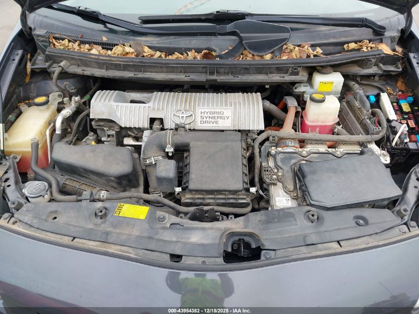 2013 Toyota Prius Two VIN: JTDKN3DU1D1636449 Lot: 43954382