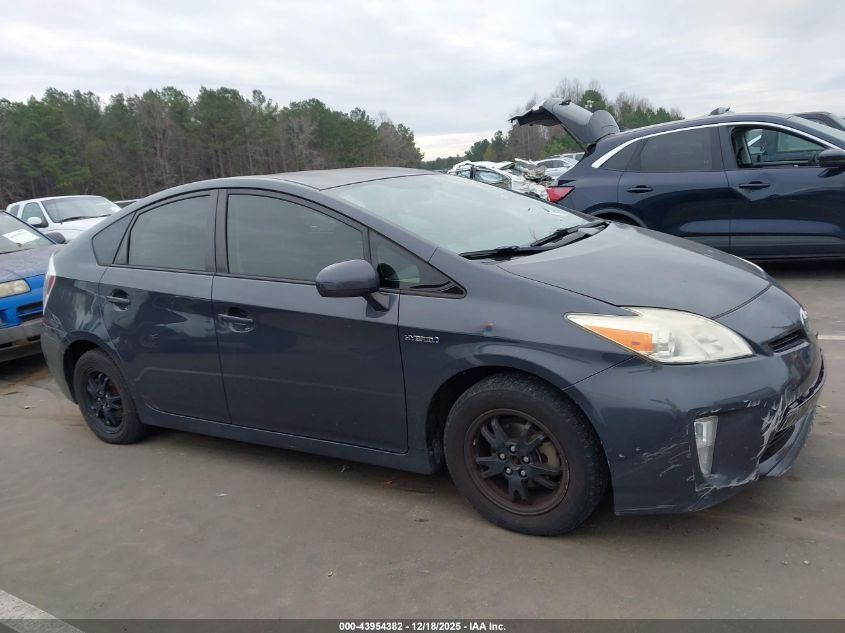 2013 Toyota Prius Two VIN: JTDKN3DU1D1636449 Lot: 43954382