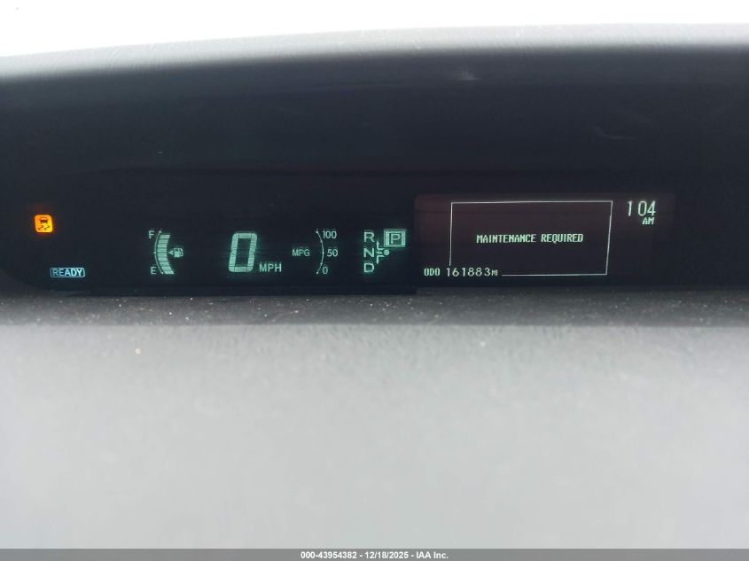 2013 Toyota Prius Two VIN: JTDKN3DU1D1636449 Lot: 43954382