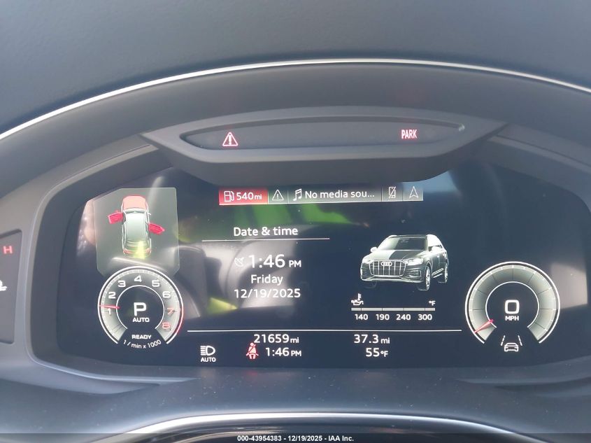 2022 Audi Q7 Premium Plus 45 Tfsi Quattro Tiptronic VIN: WA1LJBF77ND016006 Lot: 43954383