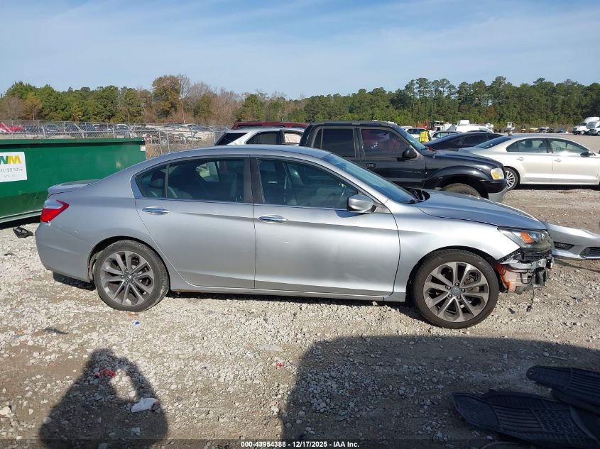 2014 Honda Accord Sport VIN: 1HGCR2F54EA168938 Lot: 43954388