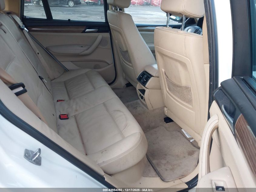 2014 BMW X3 xDrive28I VIN: 5UXWX9C53E0D35117 Lot: 43954392