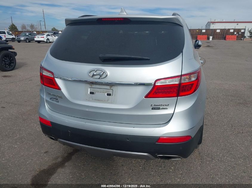 2015 Hyundai Santa Fe Limited VIN: KM8SRDHF3FU094368 Lot: 43954398
