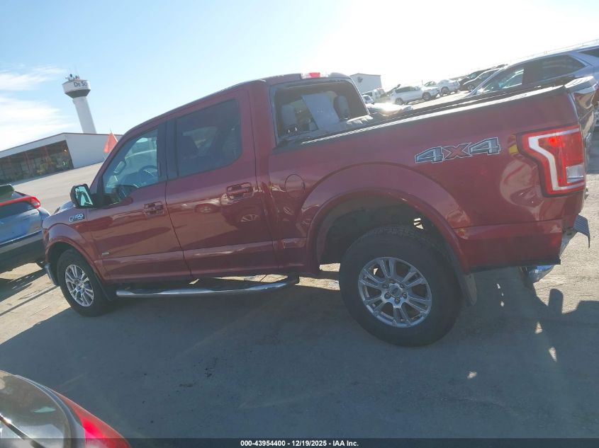 2015 Ford F-150 Lariat VIN: 1FTEW1EP6FKE17023 Lot: 43954400