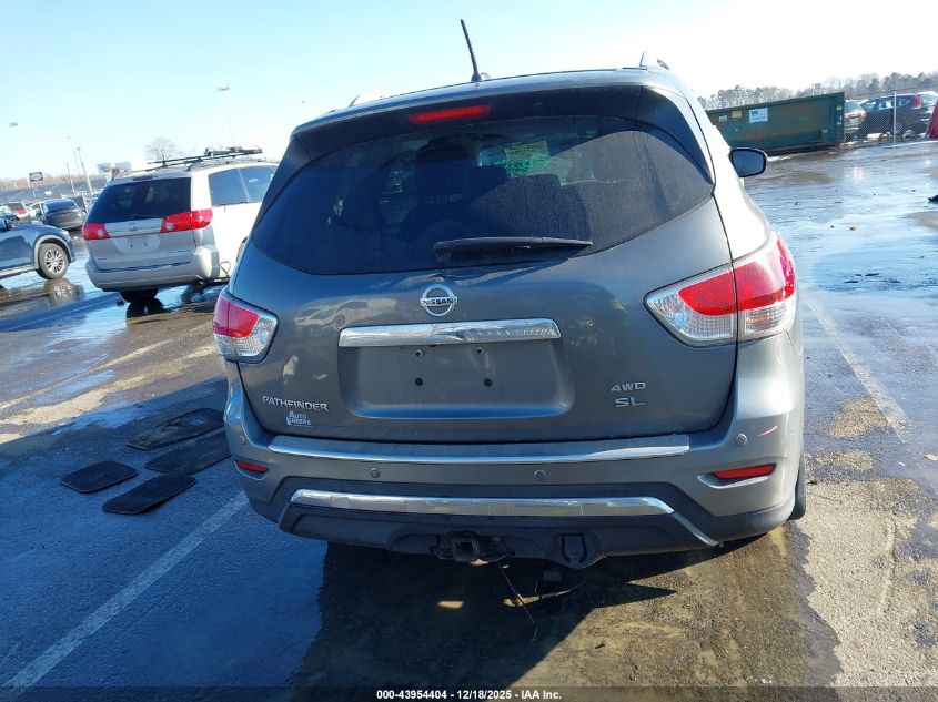 2016 Nissan Pathfinder Sl VIN: 5N1AR2MM0GC608611 Lot: 43954404