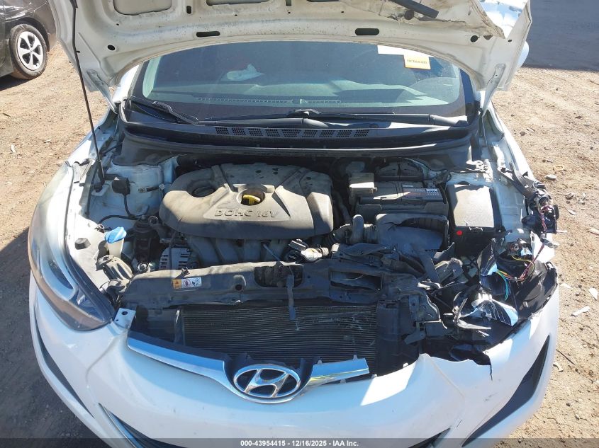 2015 Hyundai Elantra Se VIN: 5NPDH4AE7FH551680 Lot: 43954415