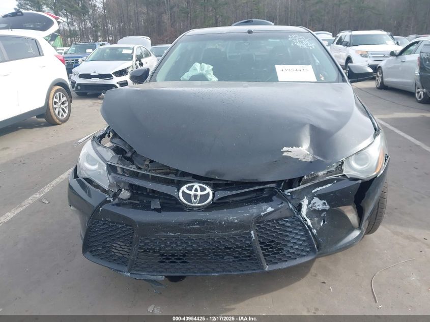 2015 Toyota Camry Se VIN: 4T1BF1FK9FU072589 Lot: 43954425