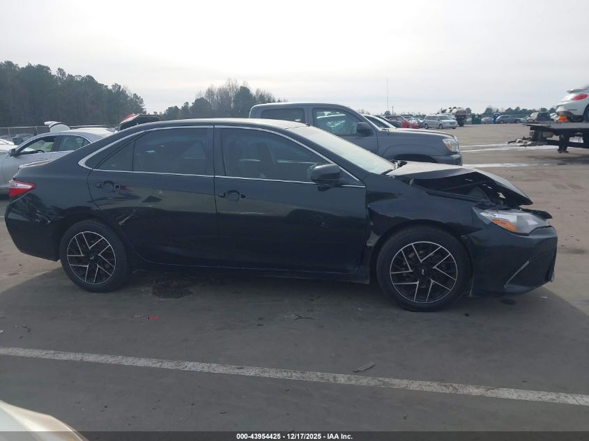 2015 Toyota Camry Se VIN: 4T1BF1FK9FU072589 Lot: 43954425