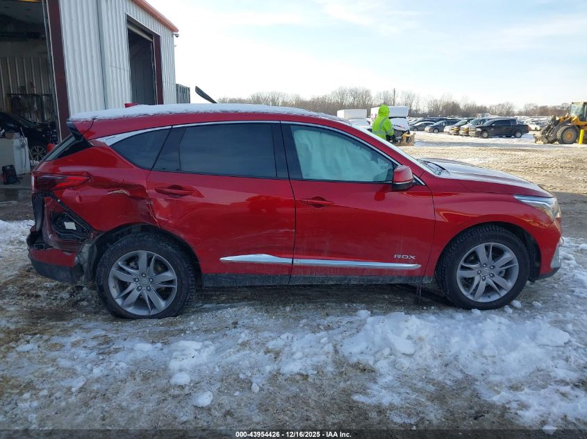 2020 Acura Rdx Advance Package VIN: 5J8TC2H71LL020053 Lot: 43954426