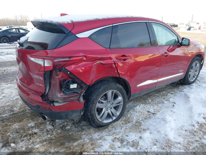 2020 Acura Rdx Advance Package VIN: 5J8TC2H71LL020053 Lot: 43954426