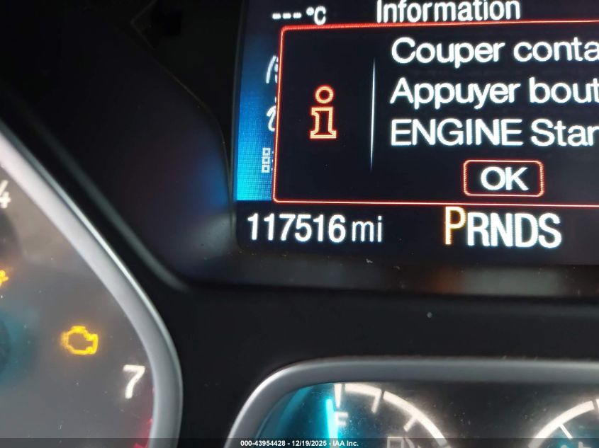 2017 Ford Escape Titanium VIN: 1FMCU9J98HUC13037 Lot: 43954428