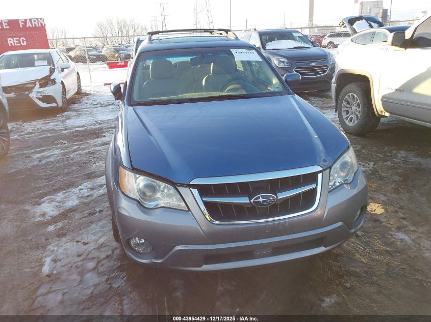 2008 Subaru Outback 2.5I Limited/2.5I Limited L.l. Bean Edition VIN: 4S4BP62C087301932 Lot: 43954429