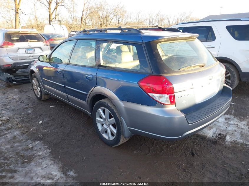 2008 Subaru Outback 2.5I Limited/2.5I Limited L.l. Bean Edition VIN: 4S4BP62C087301932 Lot: 43954429