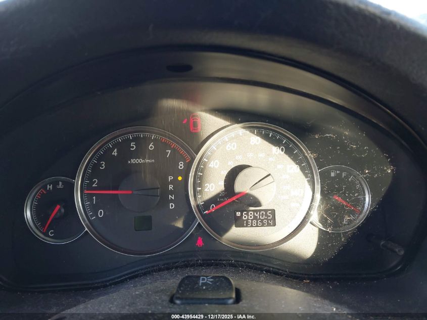 2008 Subaru Outback 2.5I Limited/2.5I Limited L.l. Bean Edition VIN: 4S4BP62C087301932 Lot: 43954429