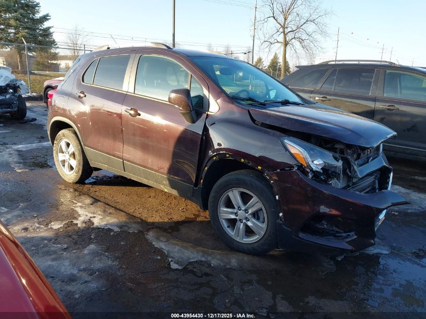 2021 Chevrolet Trax Awd Lt VIN: KL7CJPSB8MB346306 Lot: 43954430