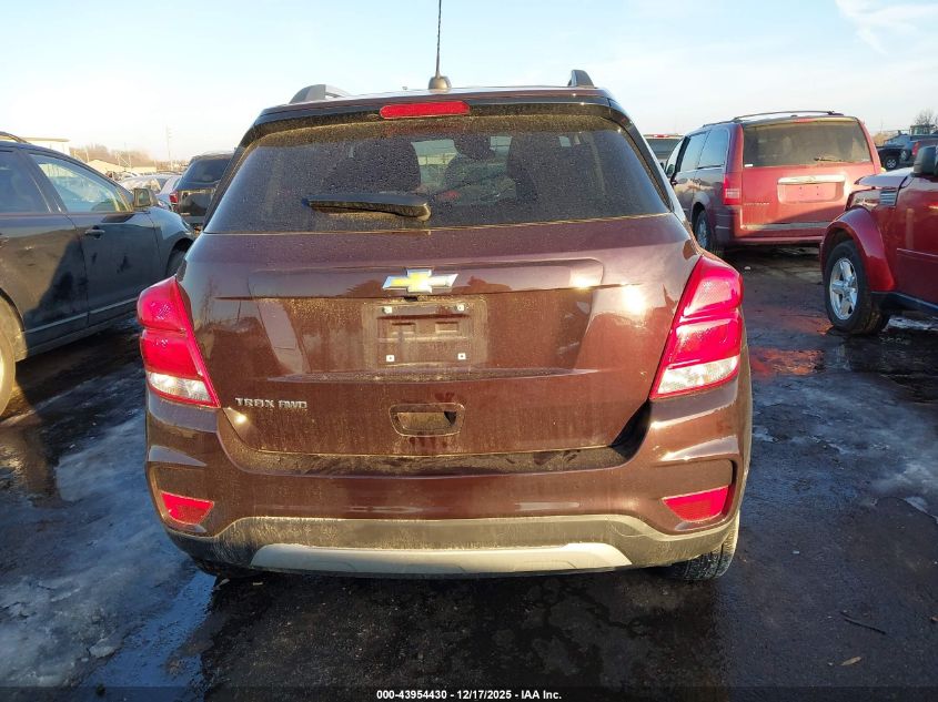 2021 Chevrolet Trax Awd Lt VIN: KL7CJPSB8MB346306 Lot: 43954430