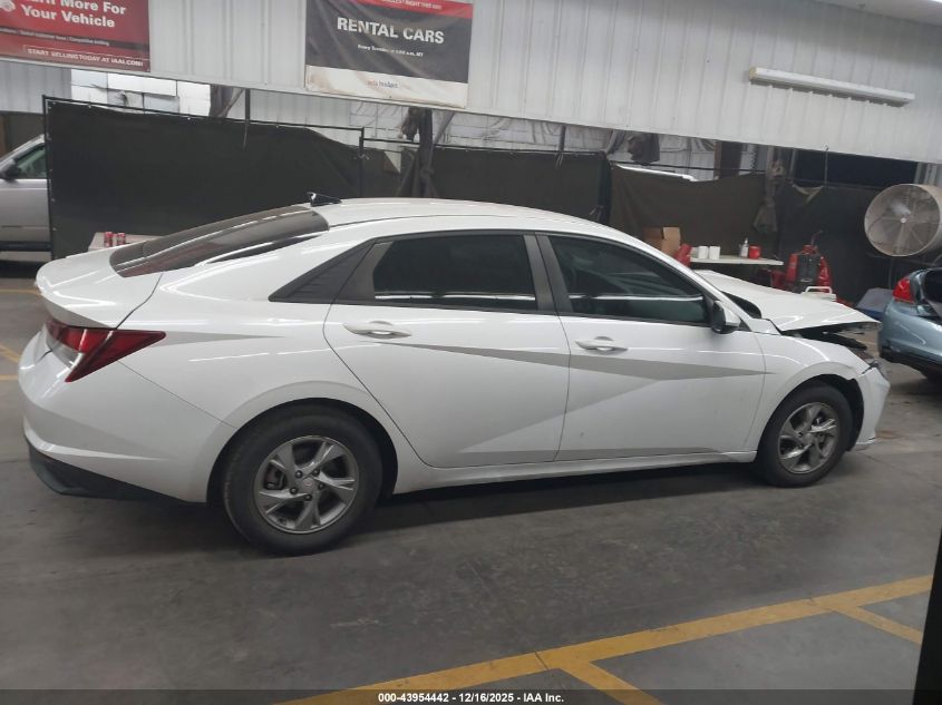 2022 Hyundai Elantra Se VIN: 5NPLL4AG7NH061704 Lot: 43954442
