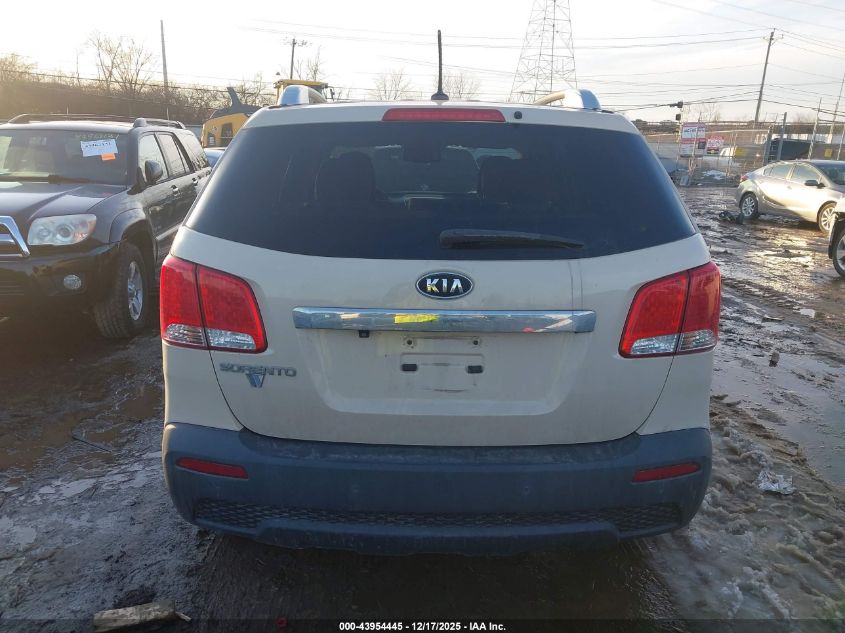2011 Kia Sorento Lx VIN: 5XYKT4A10BG042776 Lot: 43954445