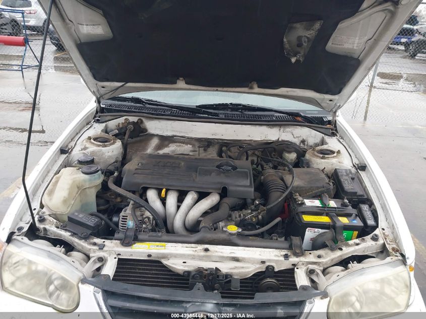 2001 Toyota Corolla Le VIN: 1NXBR12E51Z532878 Lot: 43954446