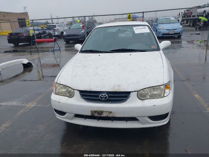 2001 Toyota Corolla Le VIN: 1NXBR12E51Z532878 Lot: 43954446