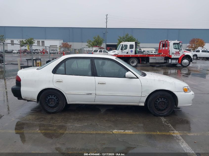 2001 Toyota Corolla Le VIN: 1NXBR12E51Z532878 Lot: 43954446